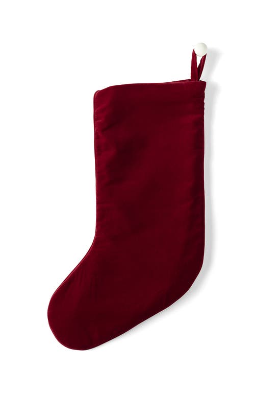 Lands' End Needlepoint Personalized Christmas Stocking