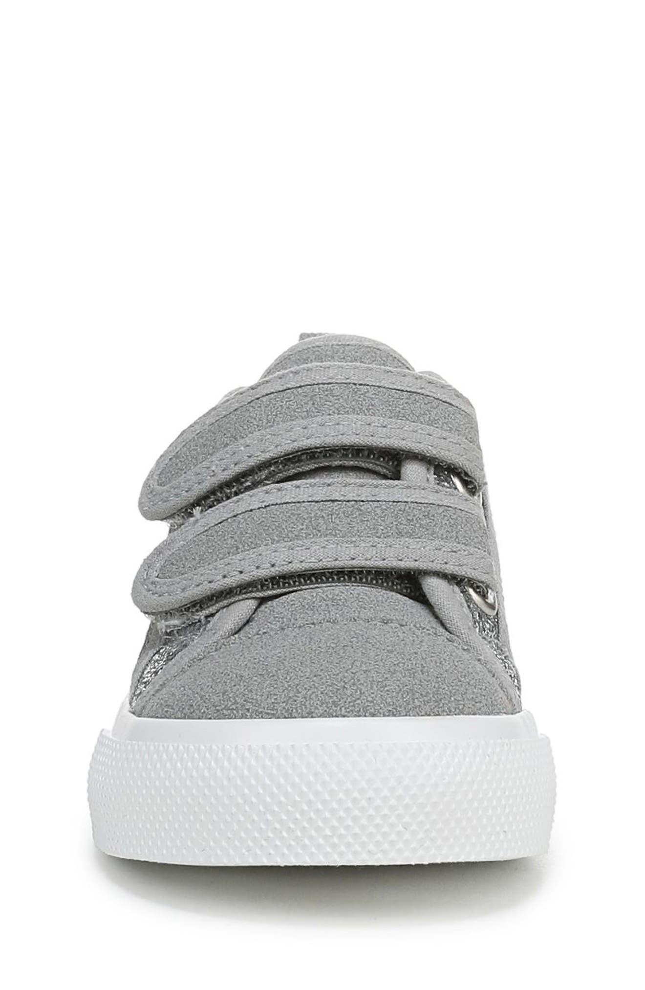 Blowfish Malibu Kids' Cove Sneaker, Alternate, color, Grey / Silver Glitter