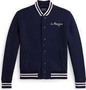 Polo Ralph Lauren Triple-Pony Fleece Baseball Jacket