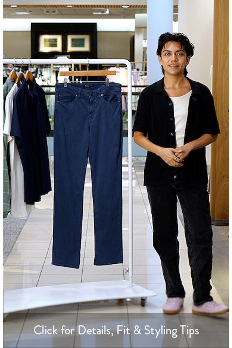 Jimmy Slim Straight Leg Jeans video
