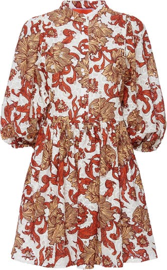 Mini Portofino Dress Reef White