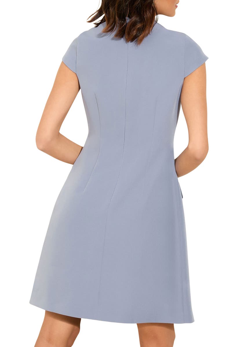 Friends Like These Pinny Fit & Flare Dress, Alternate, color, Blue