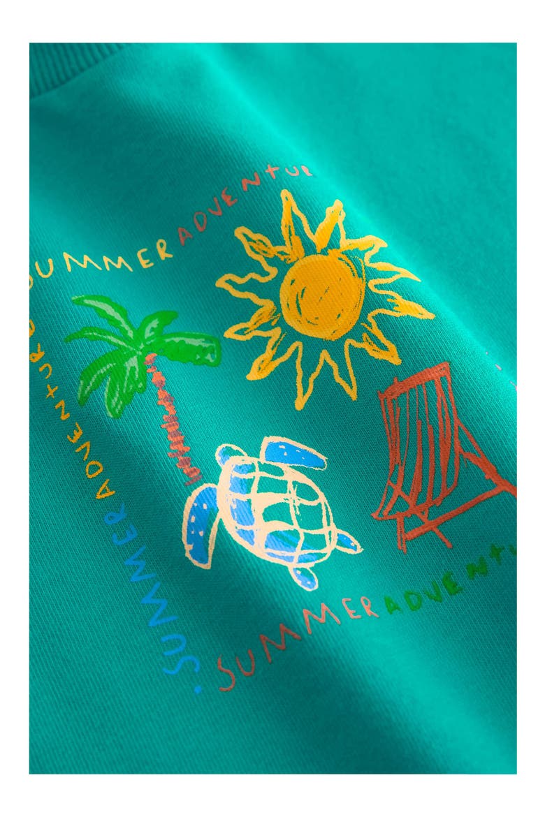 Kids' Turtle T-Shirt & Shorts Set, Alternate, color, GREEN