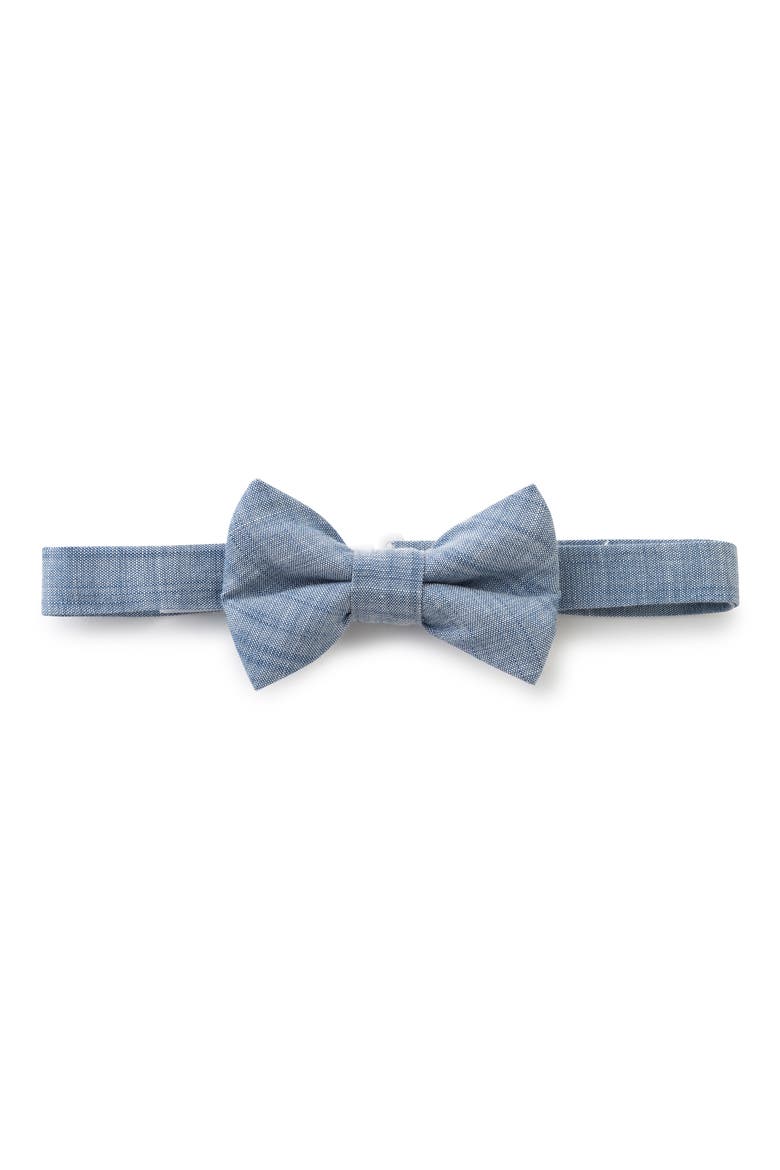 Kids' Vest, Button-Up Shirt, Pants & Bow Tie Set, Alternate, color, NAVY