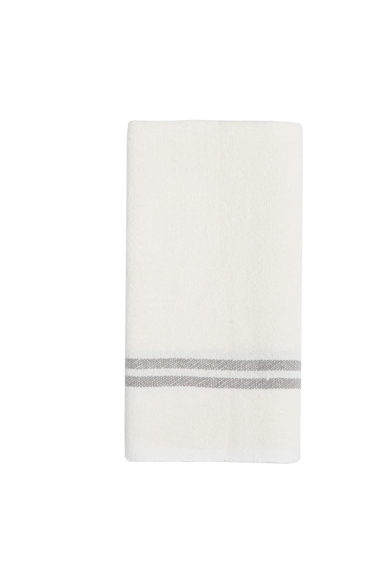 Vintage Linen Towels  - Set of 2, Alternate, color, Ivory/Grey 20" x 30"