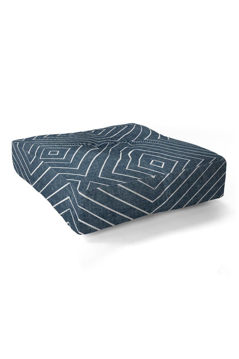 Little Arrow Deisgn Co Woven Floor Pillow, Main, color, MULTI