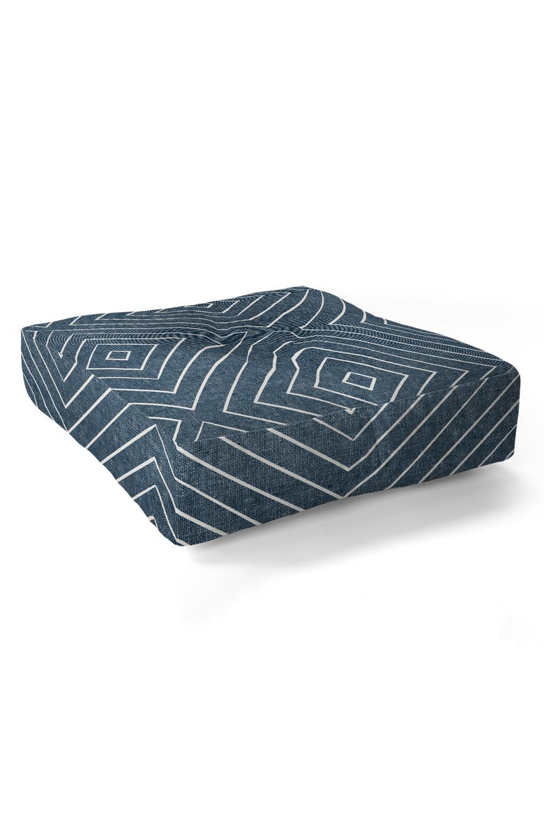 Deny Designs Little Arrow Deisgn Co Woven Floor Pillow, Main, color, Multi