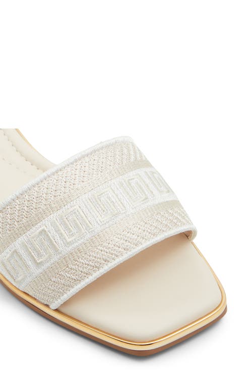 Aldo Oceania Slide Sandal In Other Beige
