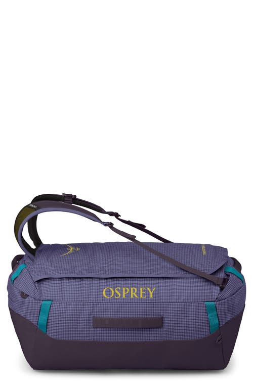 Osprey Transporter 65-liter Duffle Luggage In Euphoria Purple/purple Ink