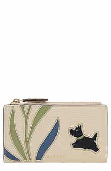Among the Trees Medium Zip Top Leather Bifold Wallet