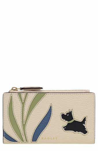 Among the Trees Medium Zip Top Leather Bifold Wallet