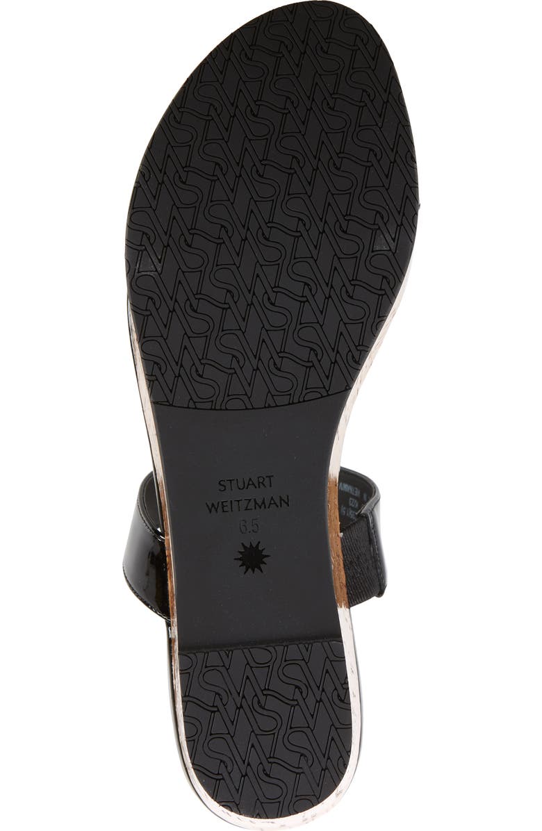 Stuart Weitzman Boardwalk Flat Wedge Slide Sandal, Alternate, color,