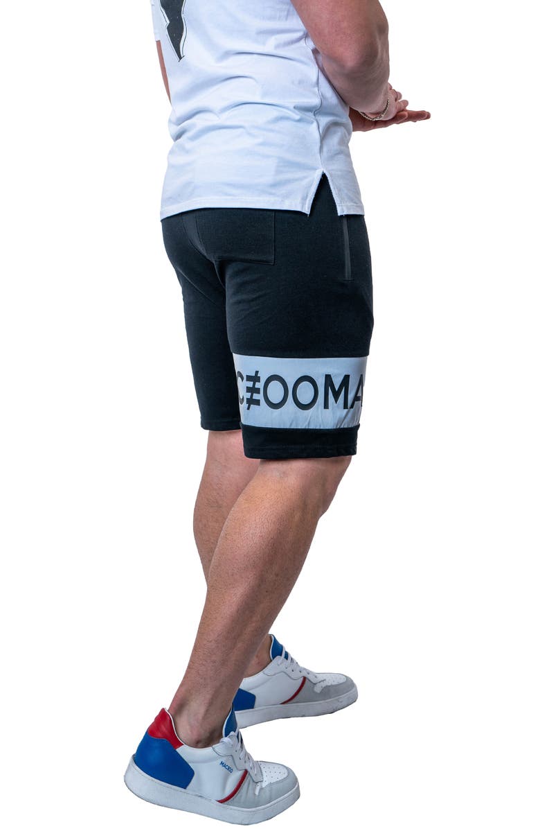 Maceoo Insignia Shorts, Alternate, color, Black