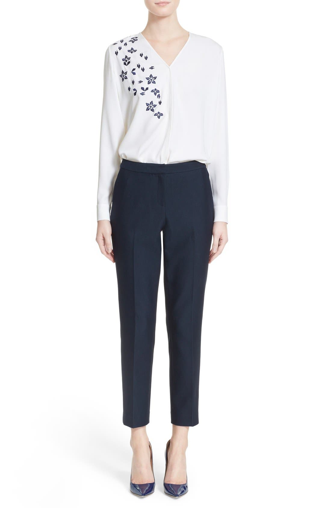 Jimmy Choo 'Abel' Patent Leather Pointy Toe Pump, Alternate, color, 