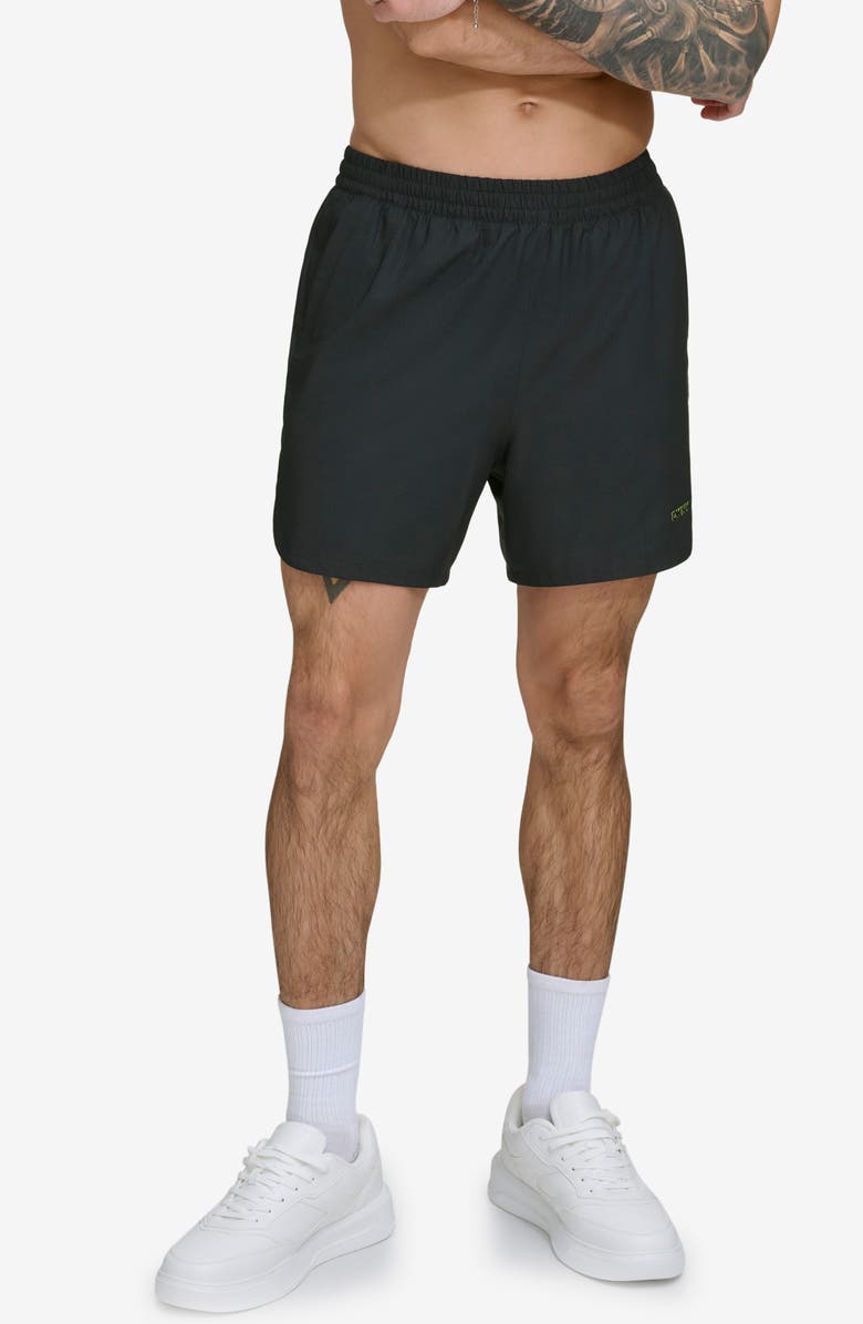 DKNY Stretch Ripstop Swim Trunks, Main, color,