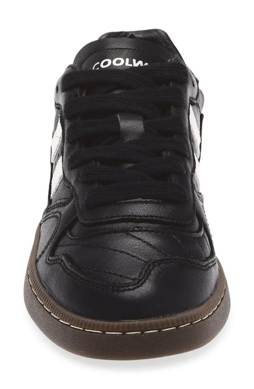Coolway Goal Sneaker In Black