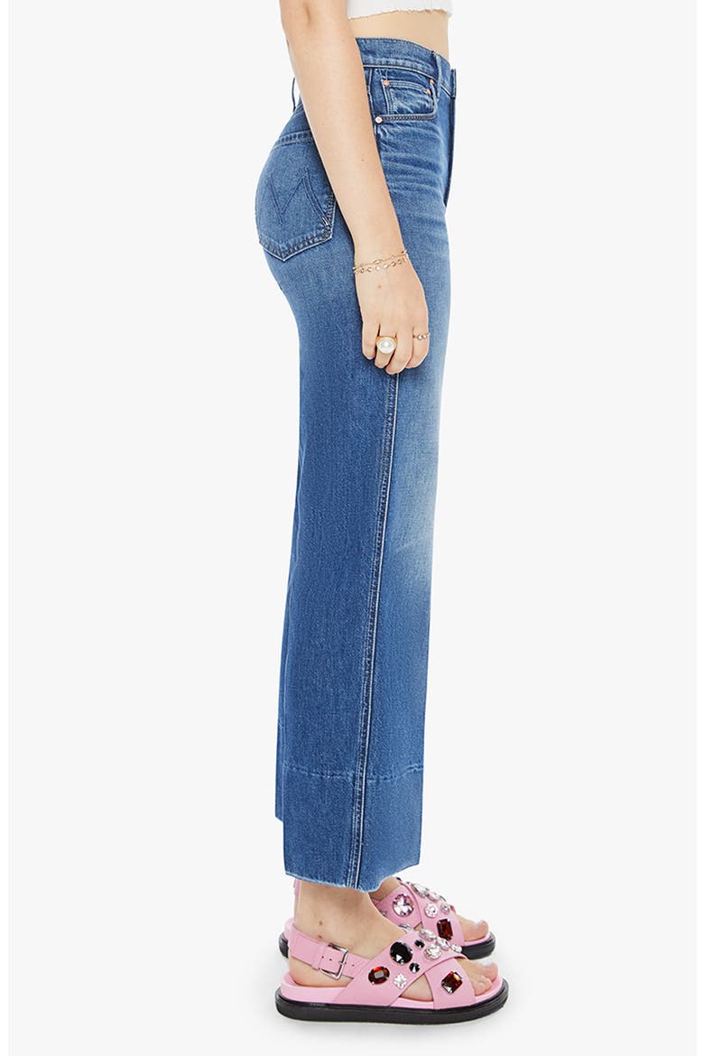 The Maven High Waist Ankle Wide Leg Jeans, Alternate, color, RAGS TO RICHES