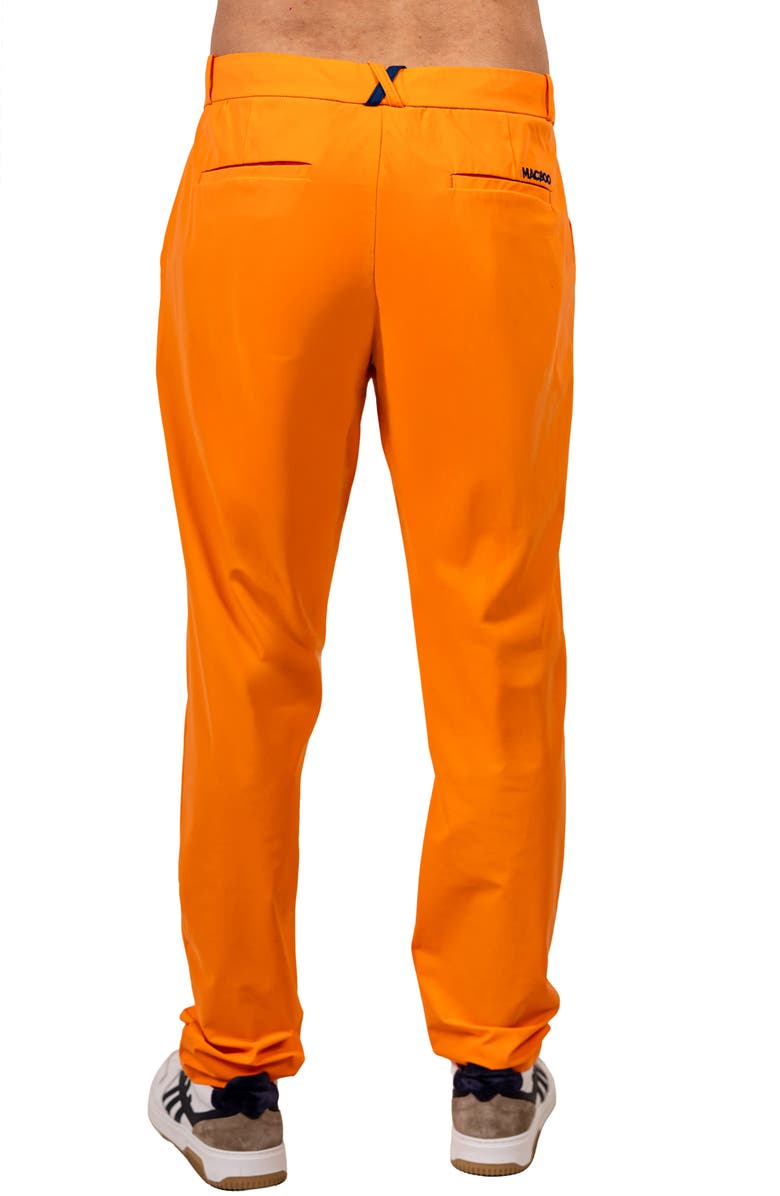 Maceoo All Day Straight Leg Pants, Alternate, color, Orange