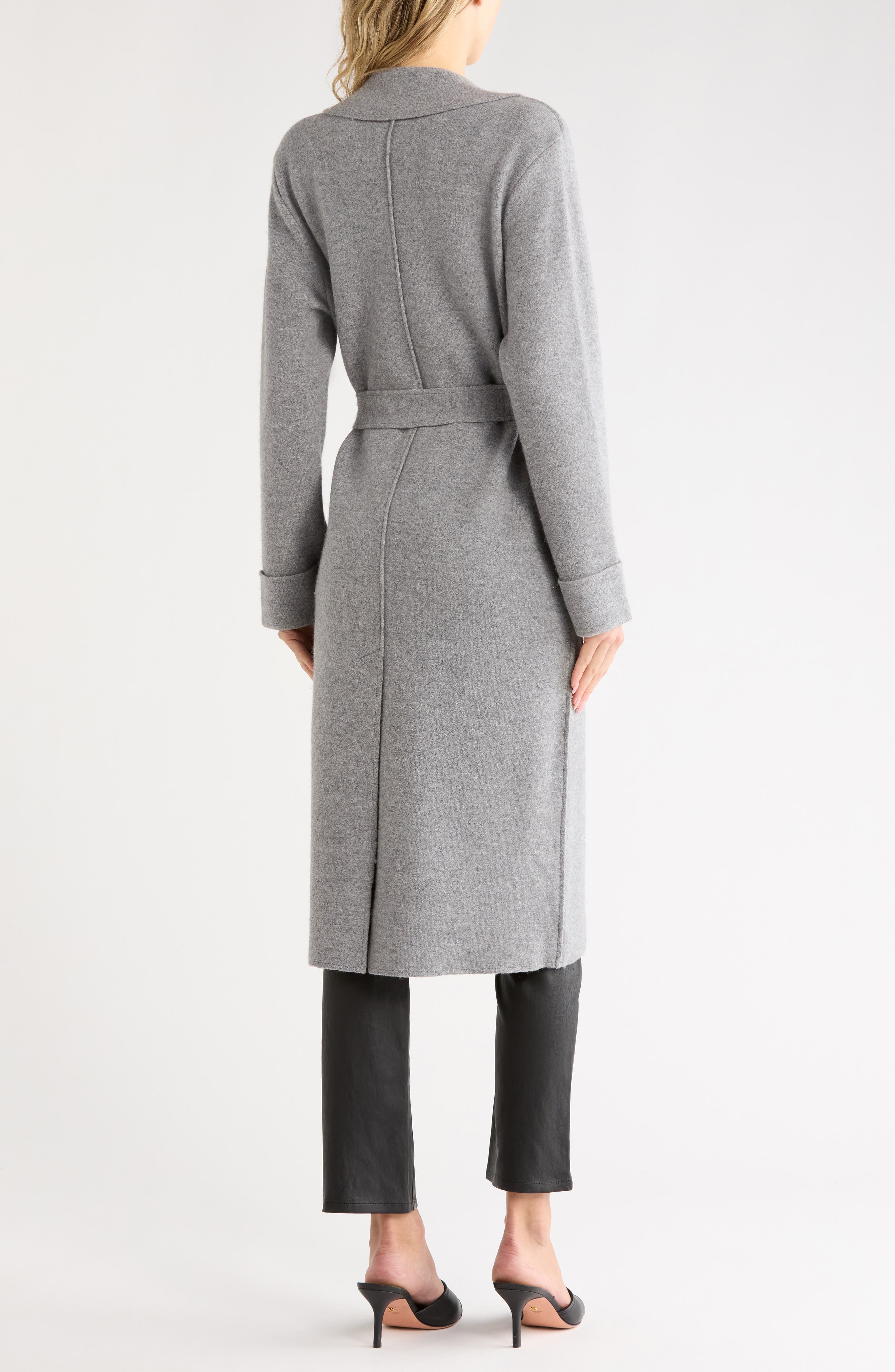ALICE + OLIVIA Rowan Wool Wrap Coat (Women) | Nordstromrack