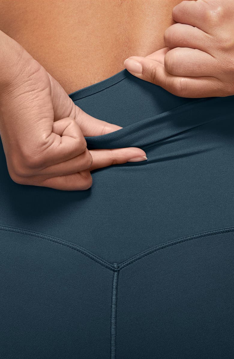 Nike Zenvy Gentle-Support High-Waisted 7/8 Leggings, Alternate, color, 478 Armrnv/Black