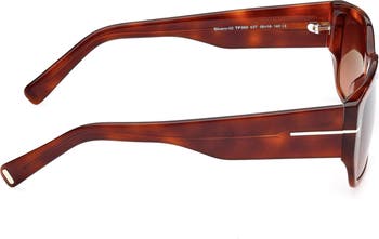 56mm Square Sunglasses