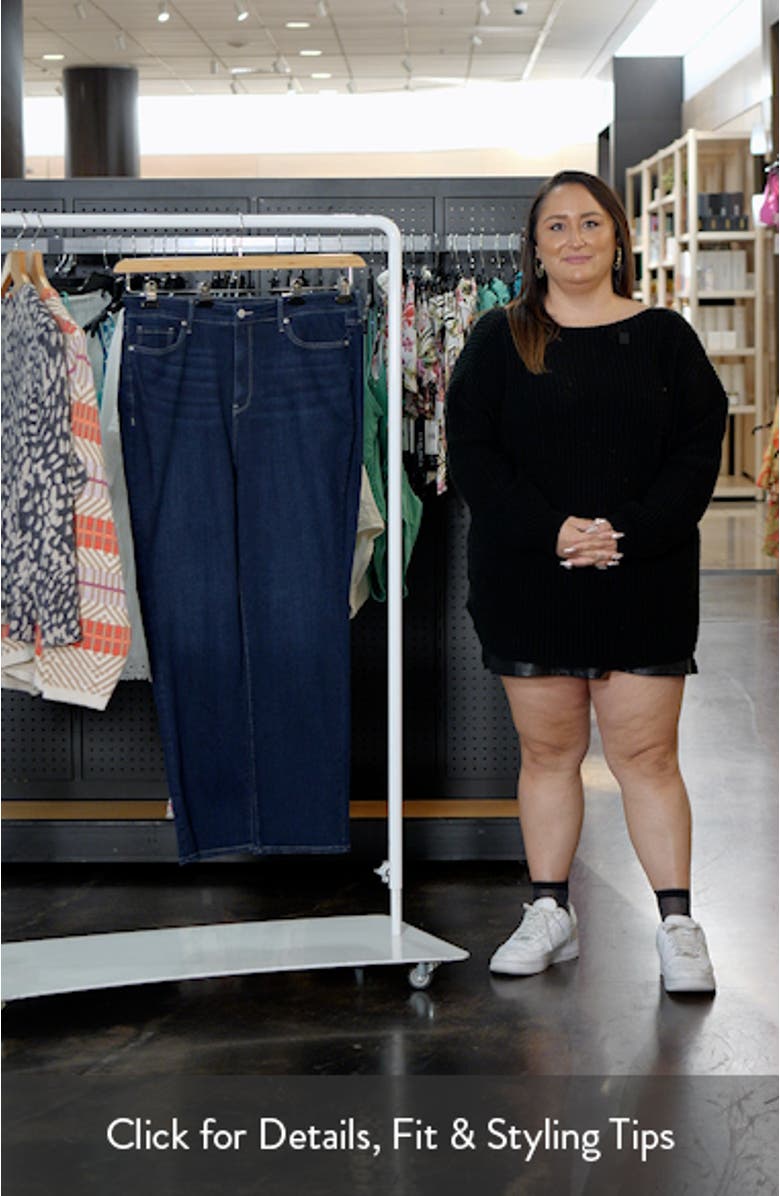 Marilyn High Waist Straight Leg Jeans, sales video thumbnail