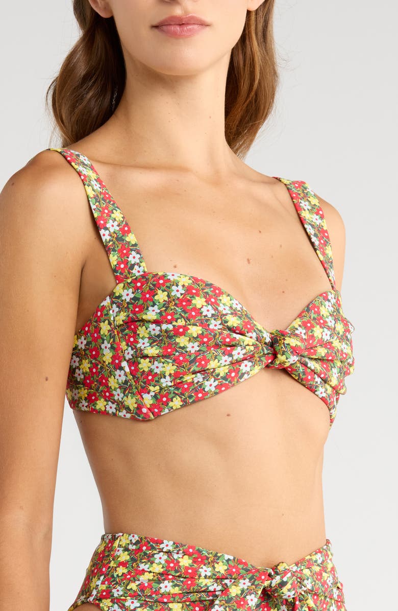 MONTCE Sienna Floral Hayden Bikini Top, Alternate, color, Sienna Floral