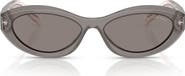 Prada Symbole 56mm Oval Sunglasses