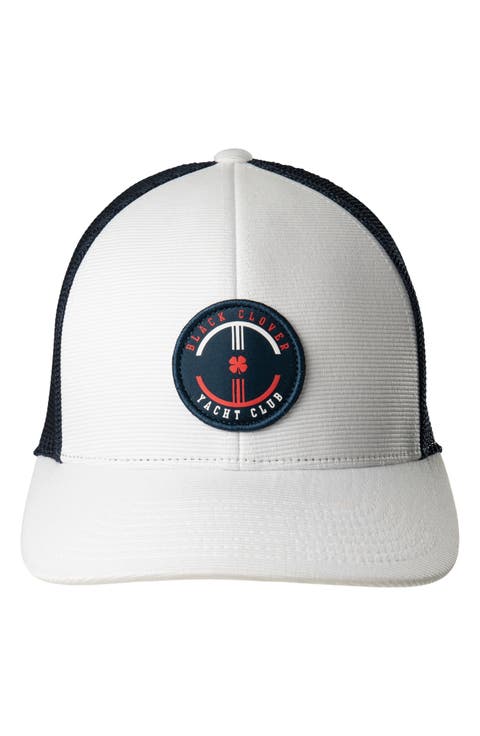 Yacht Club Patch Snapback Cap