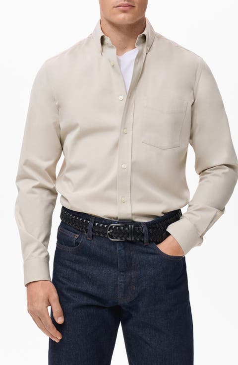 Regular Fit Button Down Shirt