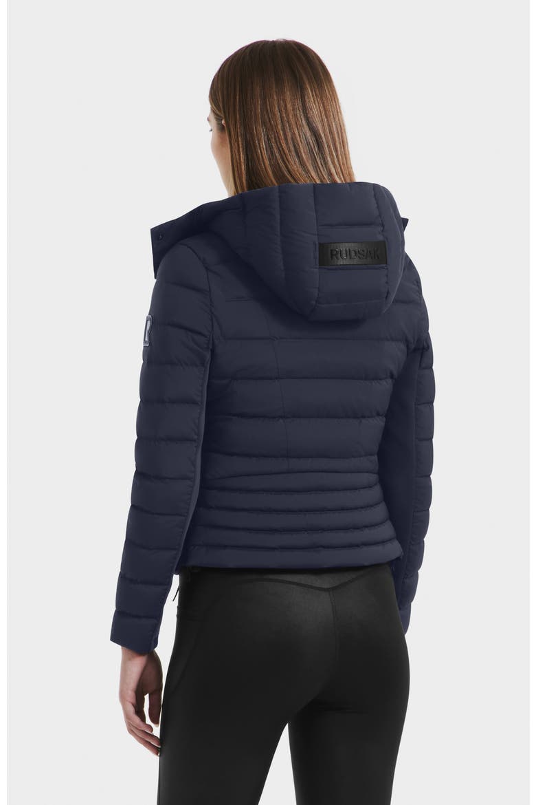 Melissa Lightweight Down Puffer, Alternate, color, Navy