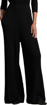 Polo Ralph Lauren Cable Knit Wide Leg Pants