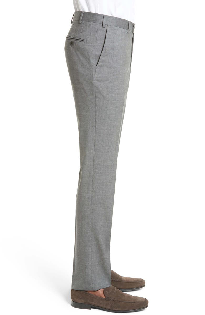 Lanvin Tropical Wool Suit Trousers, Alternate, color,