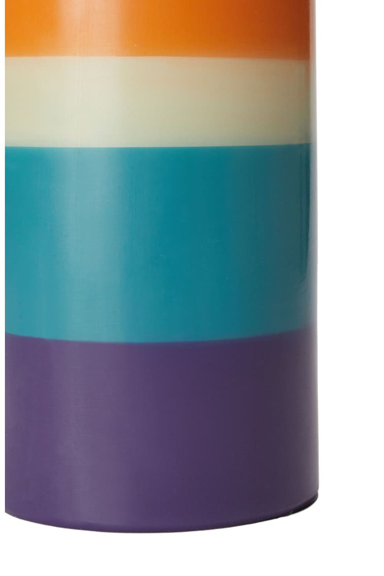 Flame Candle 12x39, Alternate, color, Orange Multicoloured