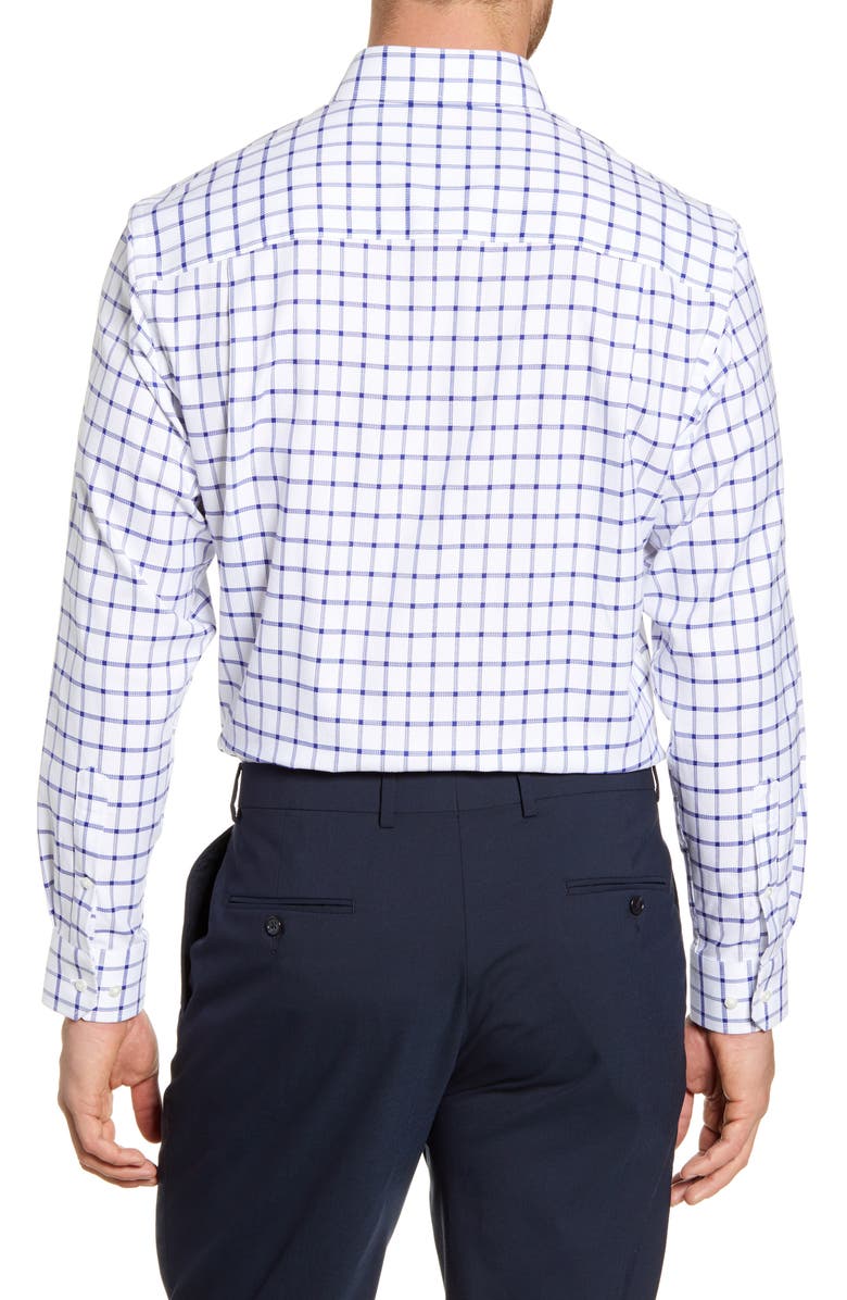 NORDSTROM MEN'S SHOP Traditional Fit Windowpane Dress Shirt, Alternate, color, 