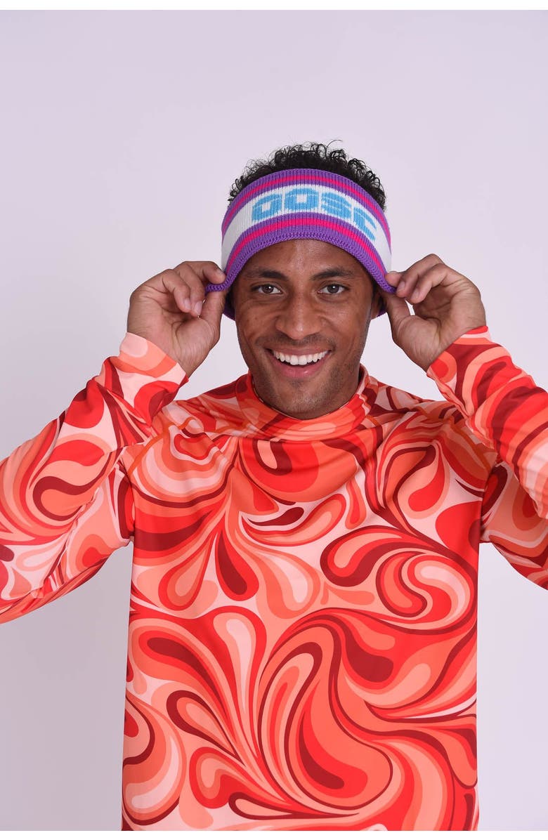 OOSC Après Headband - Purple, Pink & Blue, Alternate, color, Purple, Pink & Blue