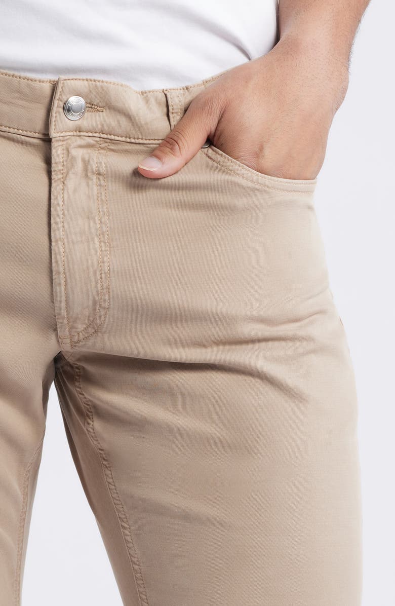 Peter Millar Crown Crafted Wayfare Five Pocket Pants, Alternate, color, Classic Khaki