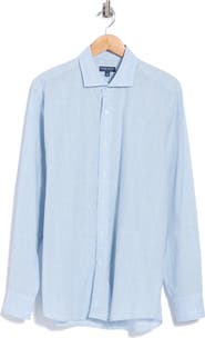 Peter Millar Urbino Poplin Button Up Sport Shirt