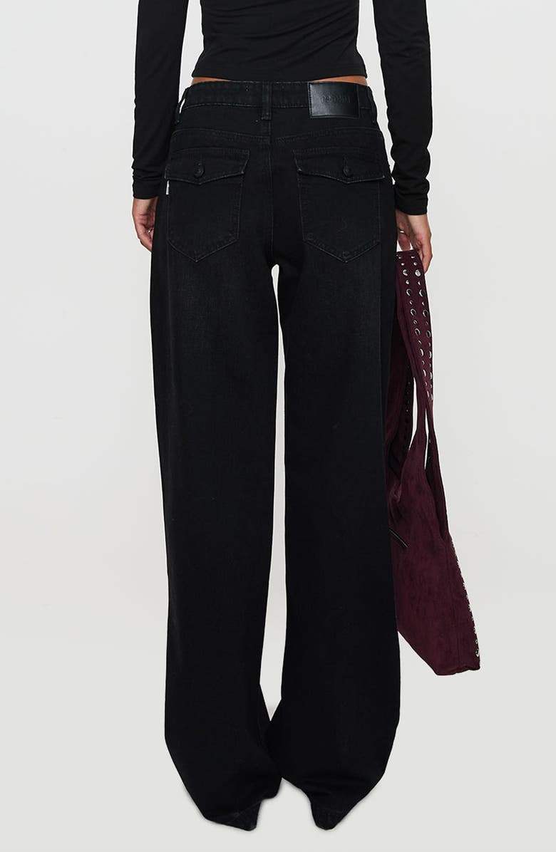 Princess Polly Everlong Wide Leg Jeans, Alternate, color, 