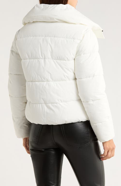 Bcbgeneration Water Resistant Puffer Jacket In White