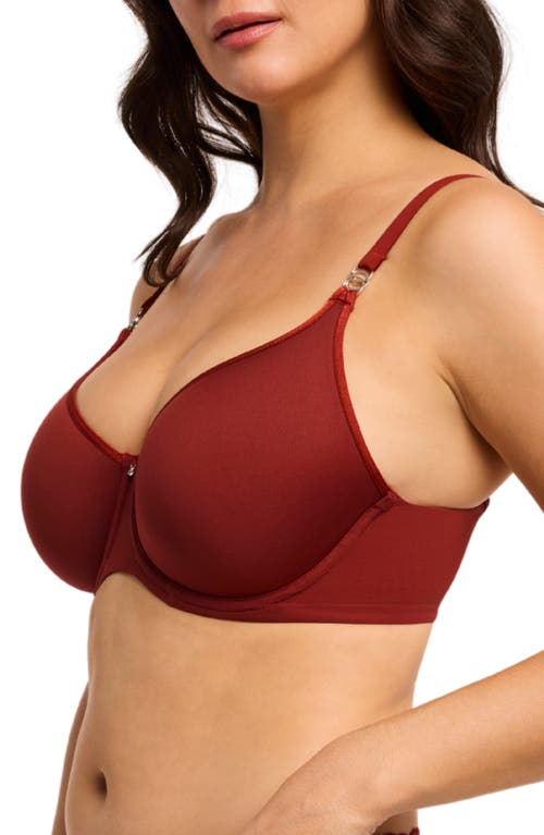 Montelle Intimates Spacer Underwire Bra In Red