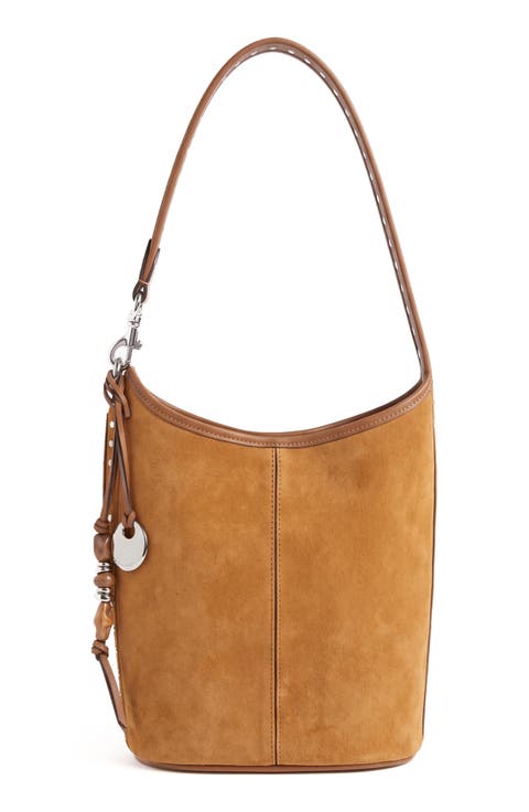 Delancey Leather Bucket Bag