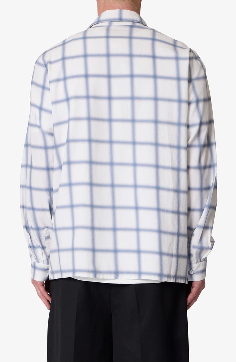 mnml Check Flannel Button-Up Shirt, Alternate, color, 