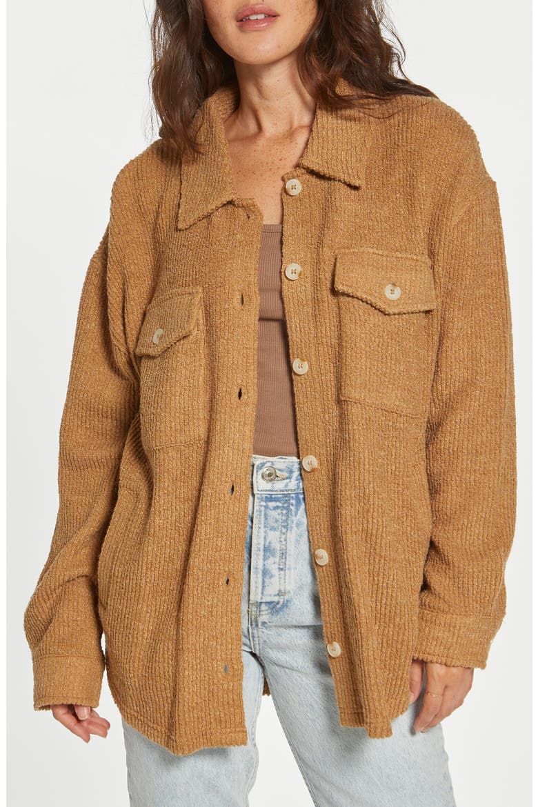 Harlow Oversize Sweater Jacket, Main, color, CAMEL