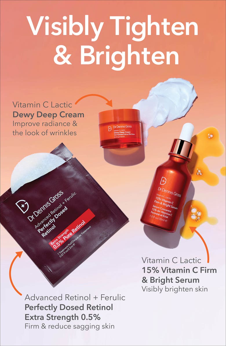 Dr. Dennis Gross Skincare Bright & Tight Delights Skin Care Set, Alternate, color,