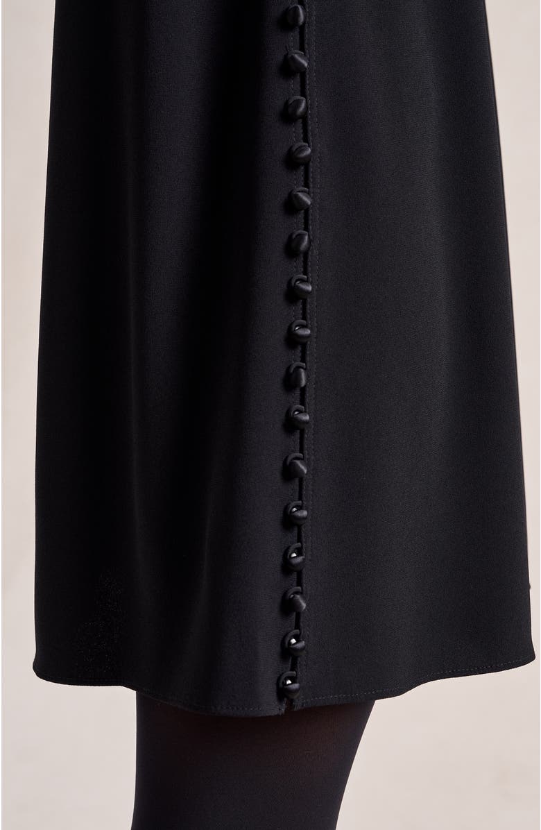 La Ligne Francine Mini Dress, Alternate, color, Black