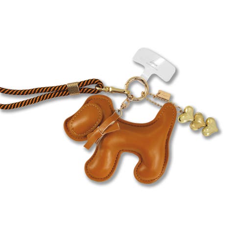 Universal Phone Crossbody Strap with Plush Animal