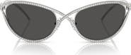 Swarovski 58mm Cat Eye Sunglasses