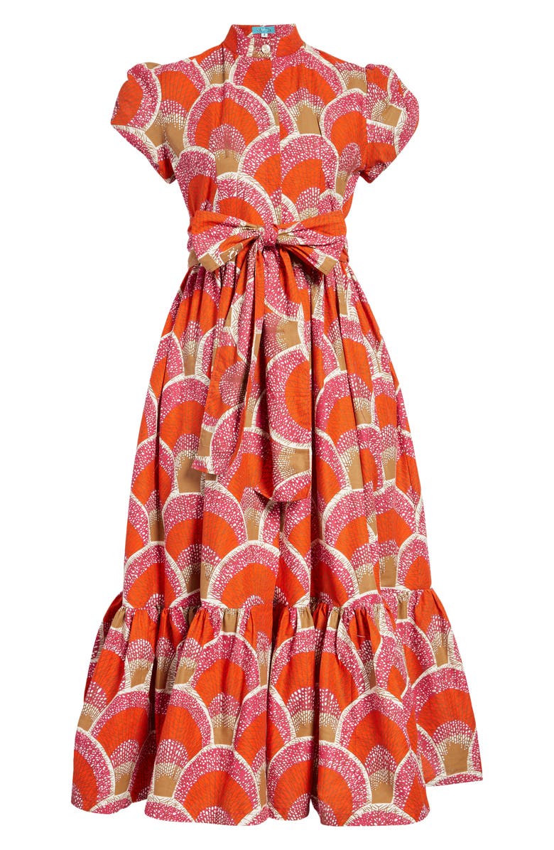 SIKA Gabbi Cotton Midi Dress, Alternate, color, 