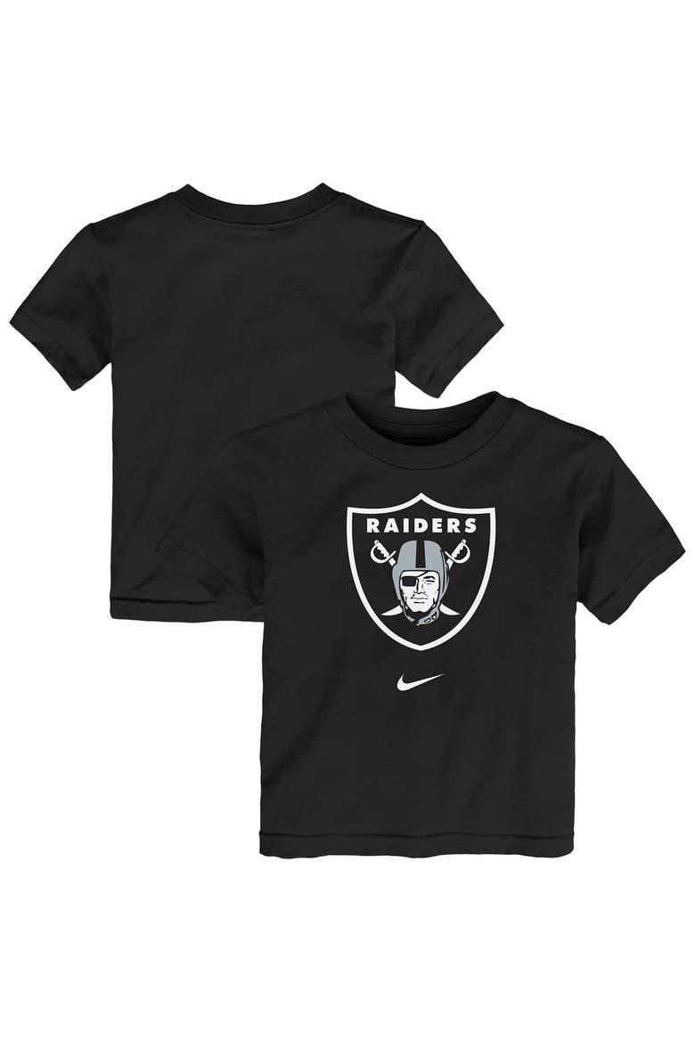 Toddler Nike Black Las Vegas Raiders Primary Logo Legend Performance T-Shirt, Alternate, color, Black